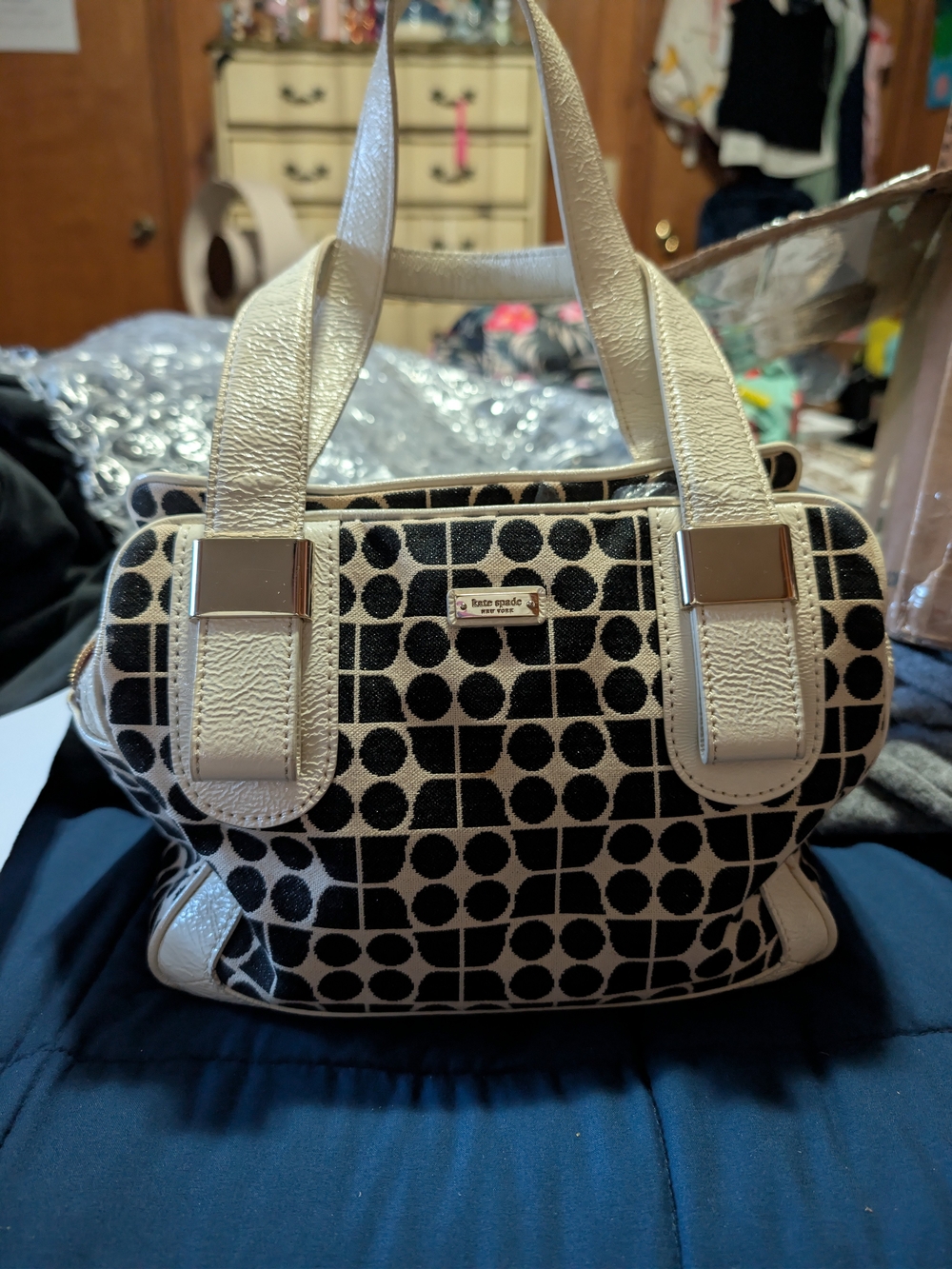 Vintage Kate Spade Cornelia Street Noel Stevie Satchel